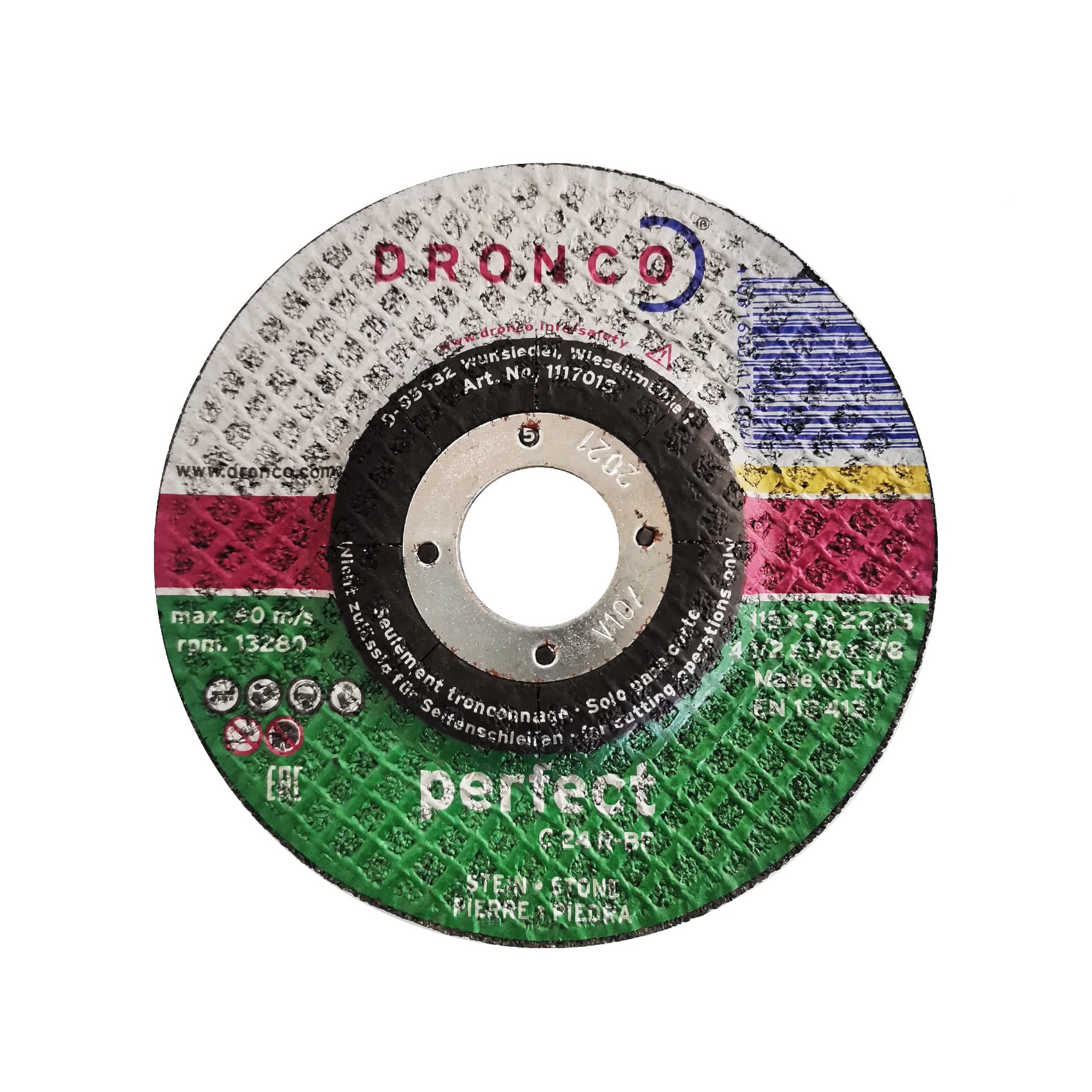 DISCO DRONCO CORTE CONCRETO DE 4-1/2