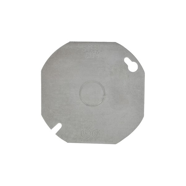 TAPADERA PARA CAJA OCTAGONAL METALICA (CHN)