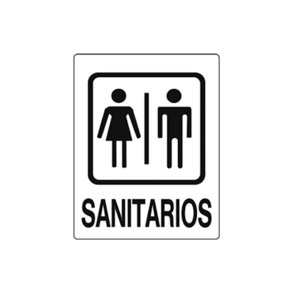 LETRERO SANITARIO 15X19cm BEST VALUE F08130