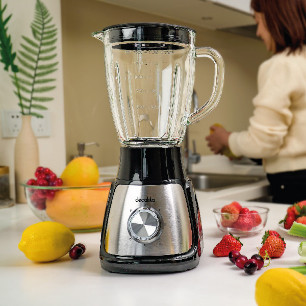 LICUADORA  5 VELOCIDAD ACE INOX 1.5L 400W DECAKILA