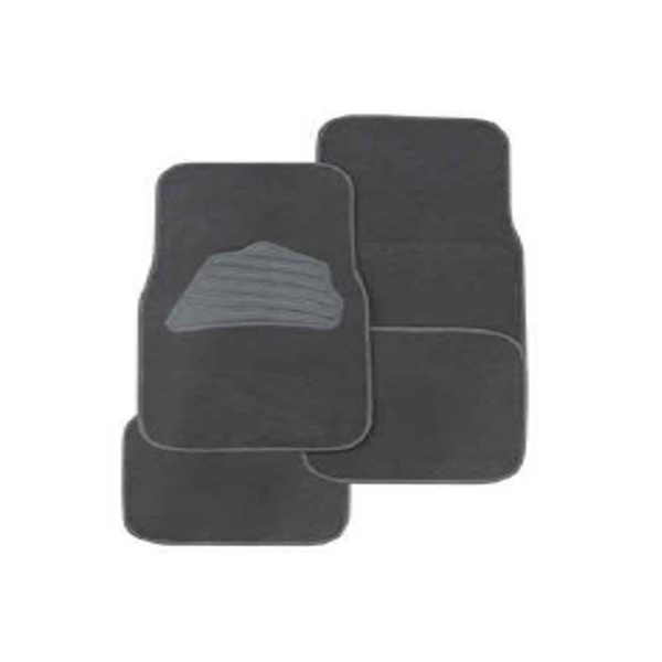 ALFOMBRA P/CARRO GRIS FELPA 4pcs  PROPULSA R01100G