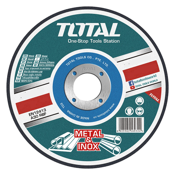 DISCO TOTAL CORTE METAL 1.6mmX7plg