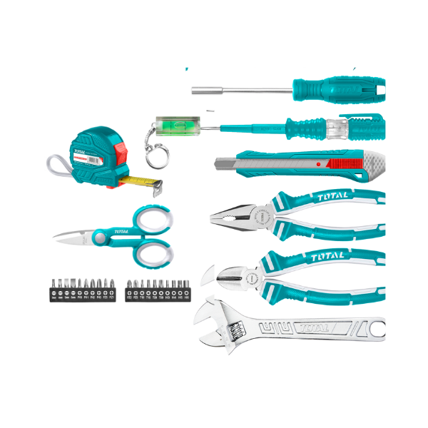 CONJUNTO DE HERRAMIENTAS MANUALES TOTAL SET 29pcs