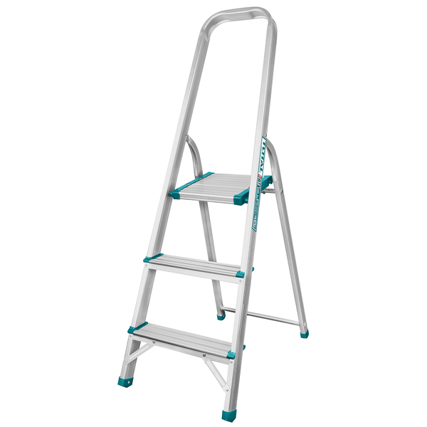 Escalera aluminio 3 peldanos 1.22 mts stl-4 r tipo iii 150kg (roja)  escalumex