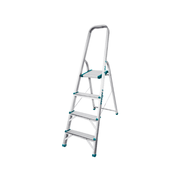 Escalera aluminio 4 peldanos 1.52 mts stl-5 r tipo iii 150kg (roja)  escalumex