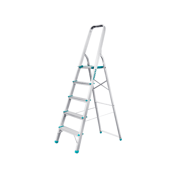 ESCALERA ALUMINIO 5 PELDAÑOS - CÓDIGO: AK3002 - Meprolim