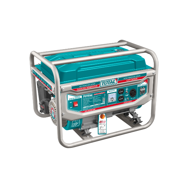 GENERADOR ELÉCTRICO A GASOLINA TOTAL 3,000W 3600rpm