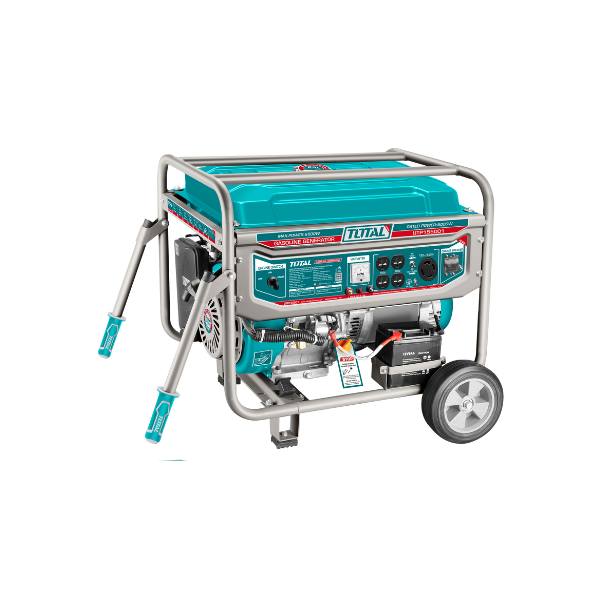 GENERADOR ELÉCTRICO A GASOLINA TOTAL 6,500W 3600rpm