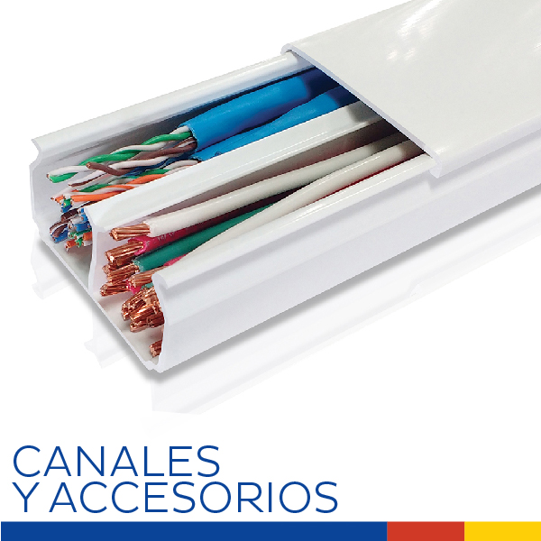 Canaleta adhesiva para cables 20x10 KALOP - SOLO SANTIAGO – BASCOTEL