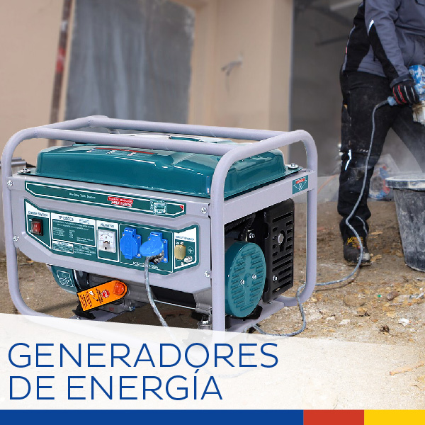 GENERADOR ELECTRICO TOTAL UTP130005 3000W GASOLINA 4 TIEMPOS