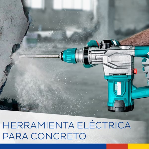 TALADRO ROTATIVO TOTAL IND 3/8plg 500W - Ferreterías Lemus El Salvador