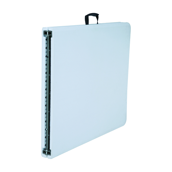 MESA PLEGABLE RECTANGULAR 180X75X74CM PLASTICO BLANCO HY-Z180A