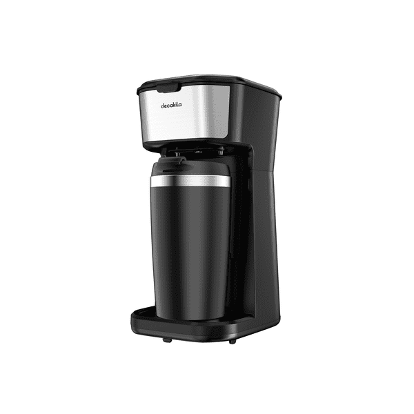 CAFETERA GOTEO 12 TAZAS 900W NEGRA DECAKILA - Ferreterías Lemus El Salvador