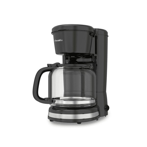 CAFETERA GOTEO 10 TAZAS 750W NEGRA DECAKILA - Ferreterías Lemus El Salvador