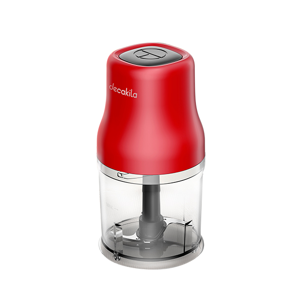 MINI PROCESADOR ALIMENTOS 200W ROJO DECAKILA