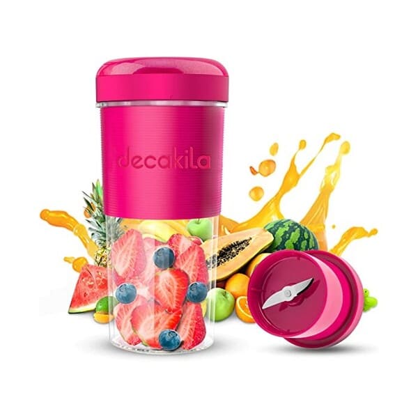 Vaso licuadora portátil con capacidad de 300ml, variedad de colores /  kb-188