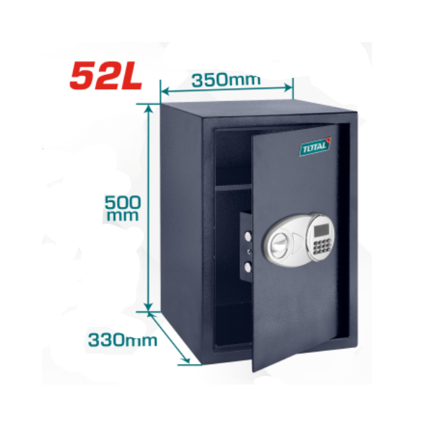 CAJA FUERTE DE SEGURIDAD 50 X 35 X 33 CMS TOTAL TESF5001