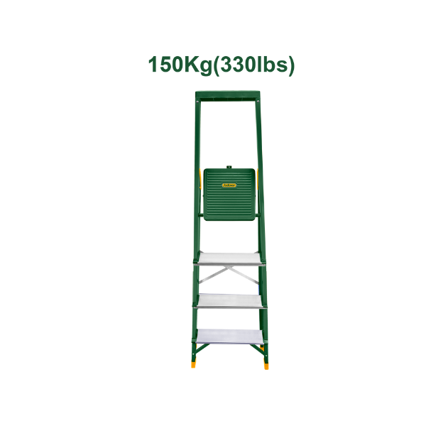 ESCALERA ALUMINIO 4 PELDAÑOS 330lb 5FT JADEVER (JDLD1H04)