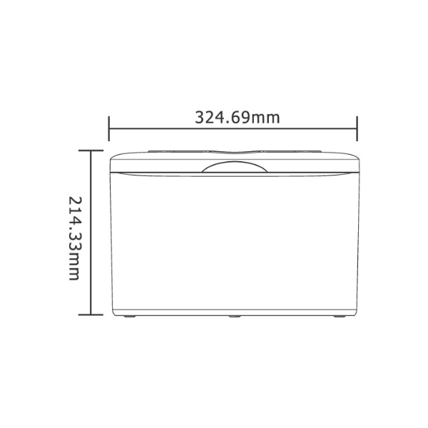 DISPENSADOR PARA SERVILLETAS PLASTICO BLANCO CD-8386A