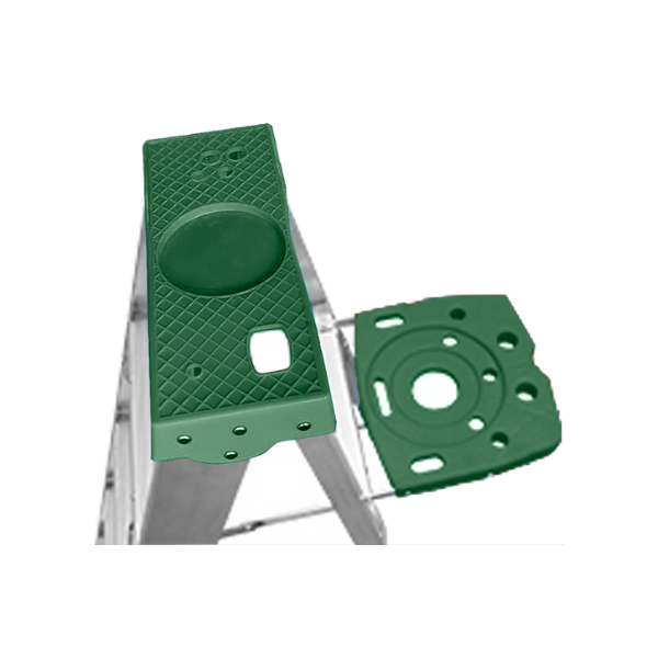 ESCALERA ALUMINIO 2 BANDA 4 PELDAÑOS C/BANDEJA 330lb 5FT JADEVER (JDLD4H05)