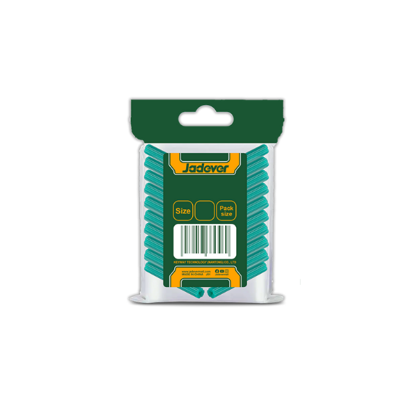ANCLA PLASTICA 1/4X1 PLG (100 PCS) JADEVER JDXTA931