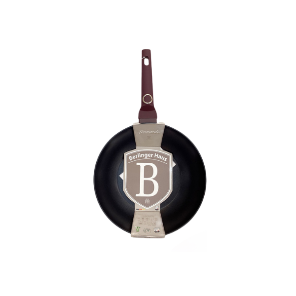SARTEN WOK ALUMINIO 28 cm VINO BERLINGER HAUS 713-BH8033
