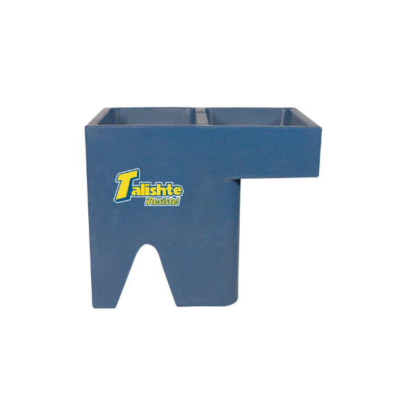 PILA PLASTICA DE 1 LAVADERO ALA DERECHA (AZUL AÑIL)