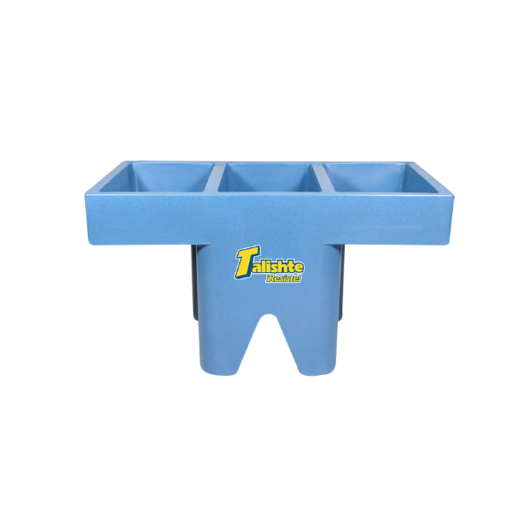 PILA PLASTICA DE 2 LAVADEROS (AZUL AÑIL)