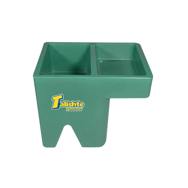 PILA PLASTICA DE 1 LAVADERO ALA DERECHA (VERDE)